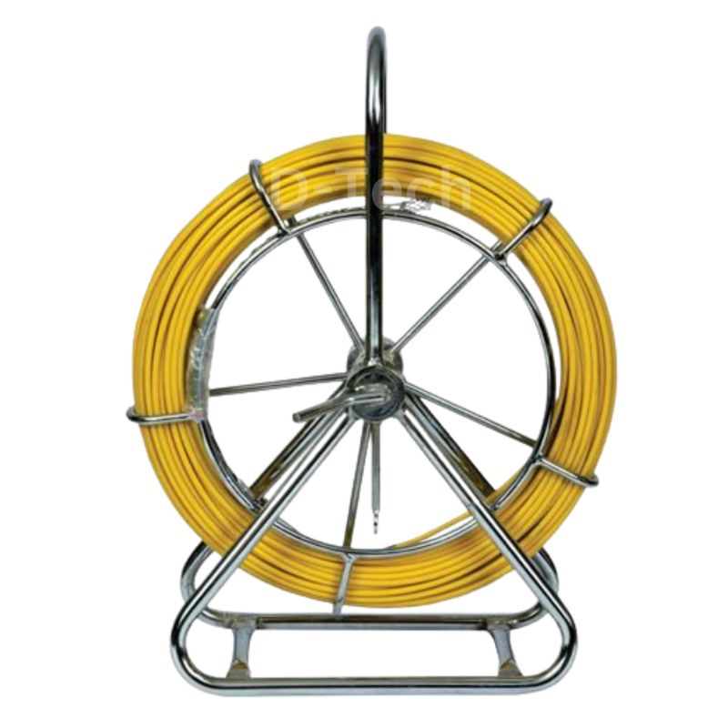 Fiberglass duct rodder 4MM 300M W/O WHEELS